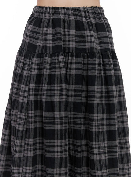 plaid-flare-maxi-skirt-cn514