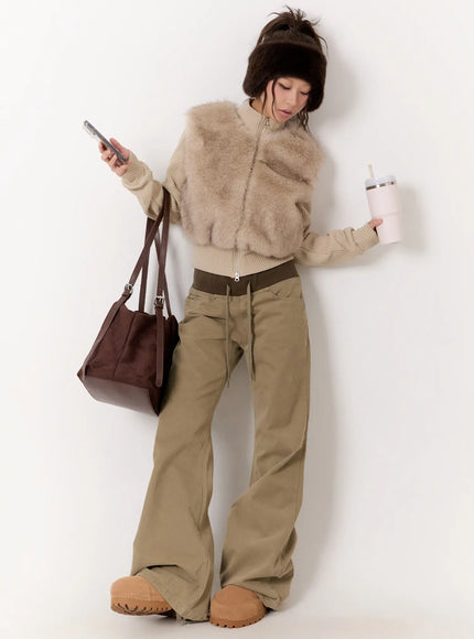 textured-knit-faux-fur-jacket-cn527