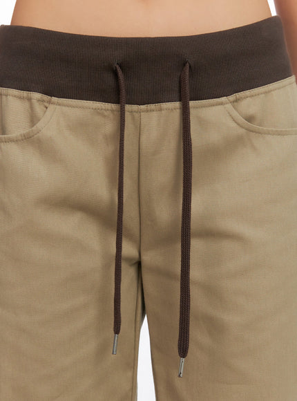 contrast-bootcut-cotton-pants-co515