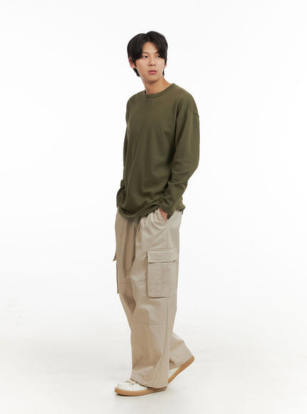 mens-wide-fit-cargo-pants-beige-iy402