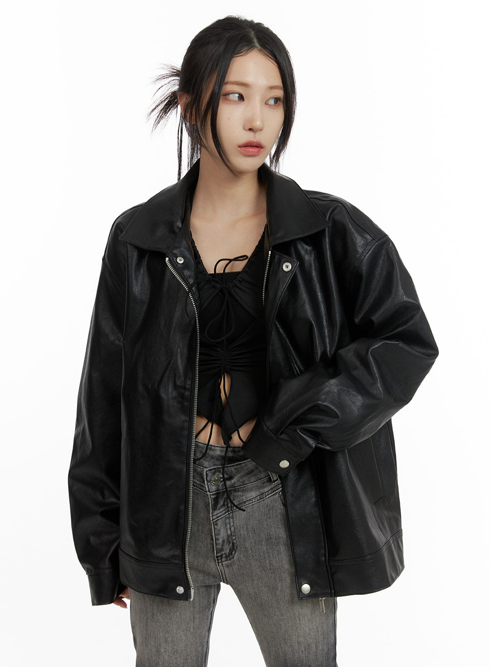 faux-leather-zip-up-jacket-unisex-cf428