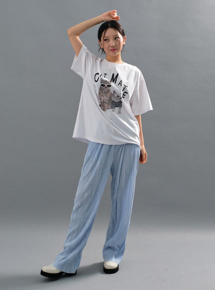 Cat Mate Graphic Tee CJ15