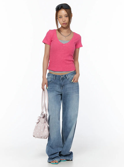 ribbed-deep-v-neck-tee-cu501