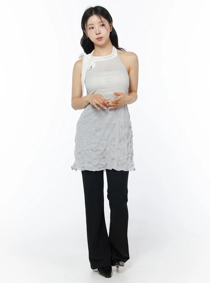 texture-neck-tie-blouse-cd805