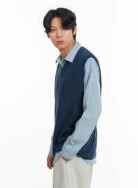 mens-classic-v-neck-knit-vest-blue-iy416
