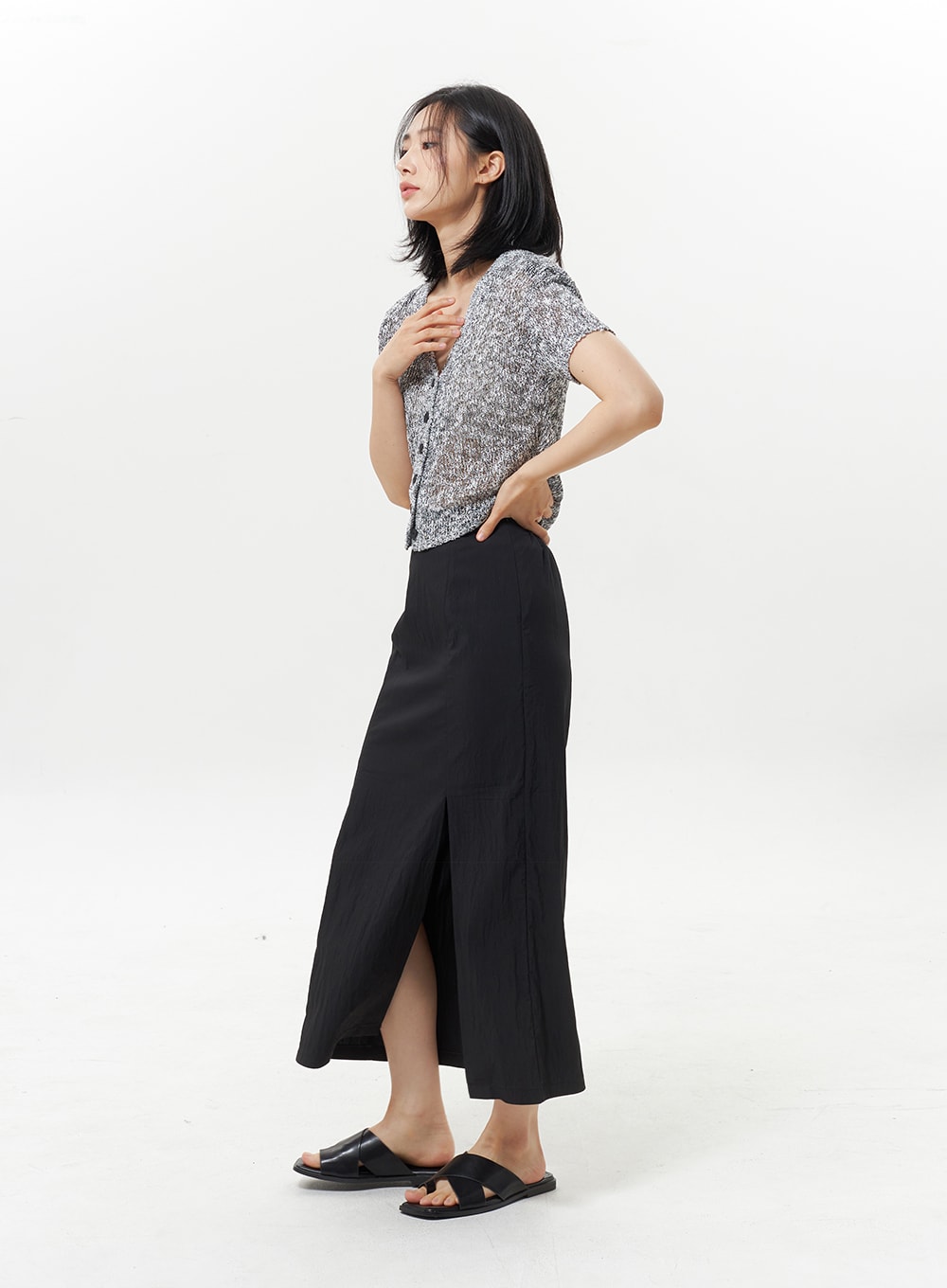 Simple Maxi Skirt OY324