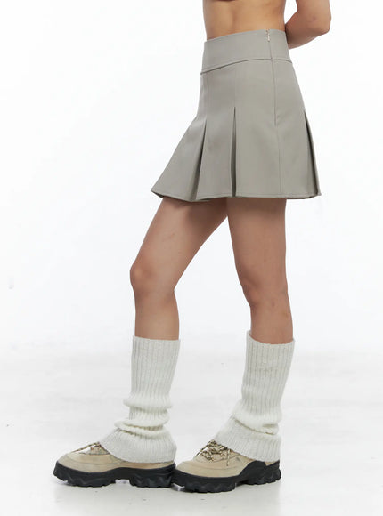 pleated-mini-a-line-skirt-cs504