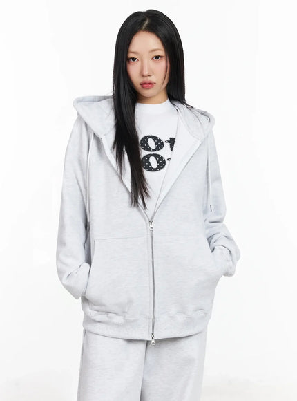 Oversized Basic Hoodie IA507