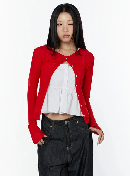 simple-round-neck-cardigan-iy526