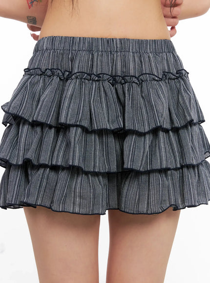 ruffled-gingham-tiered-mini-skirt-cl528
