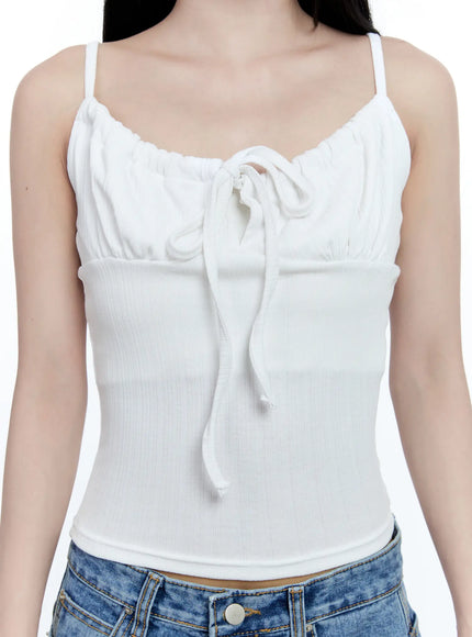 Ribbed Front-Tie Tank CG507