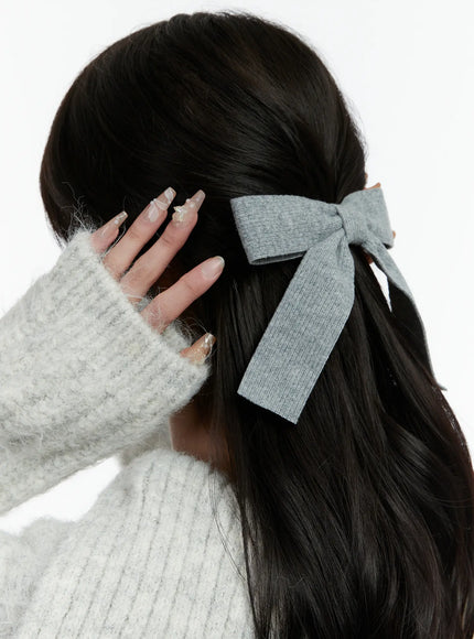knitted-bow-hairclip-cd514
