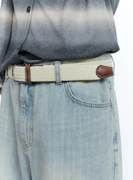 Men's Classic Woven Belt IG501