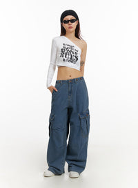 cargo-buttoned-jeans-iy410
