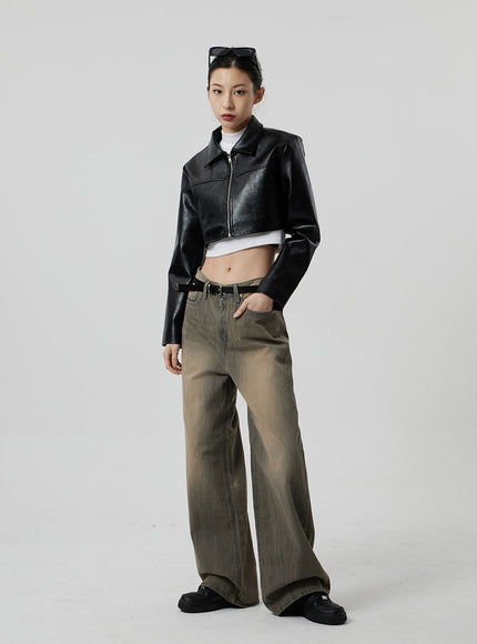 Jean baggy délavé vintage CF307