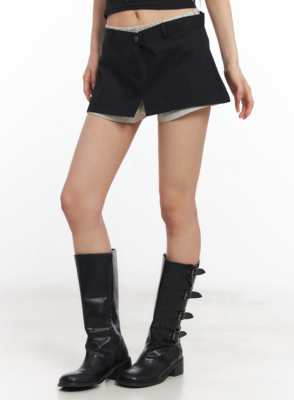 layered-low-rise-cotton-shorts-cy528