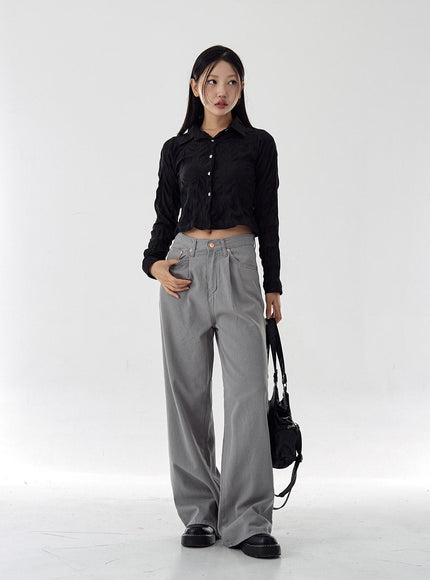 Crop Shirt Long Sleeve Version CG16