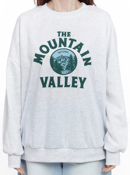 Mountain Valley Graphic Crewneck CG521