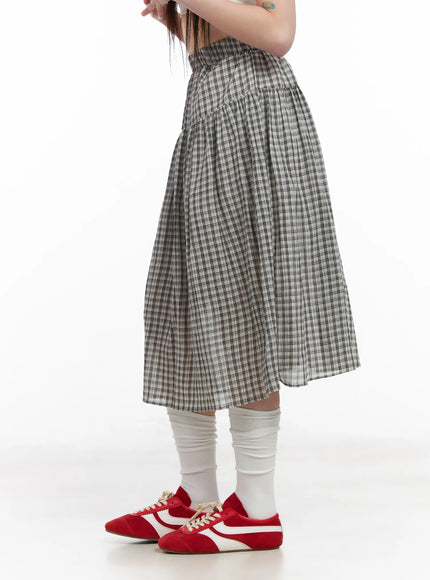 vintage-plaid-midi-skirt-cm513
