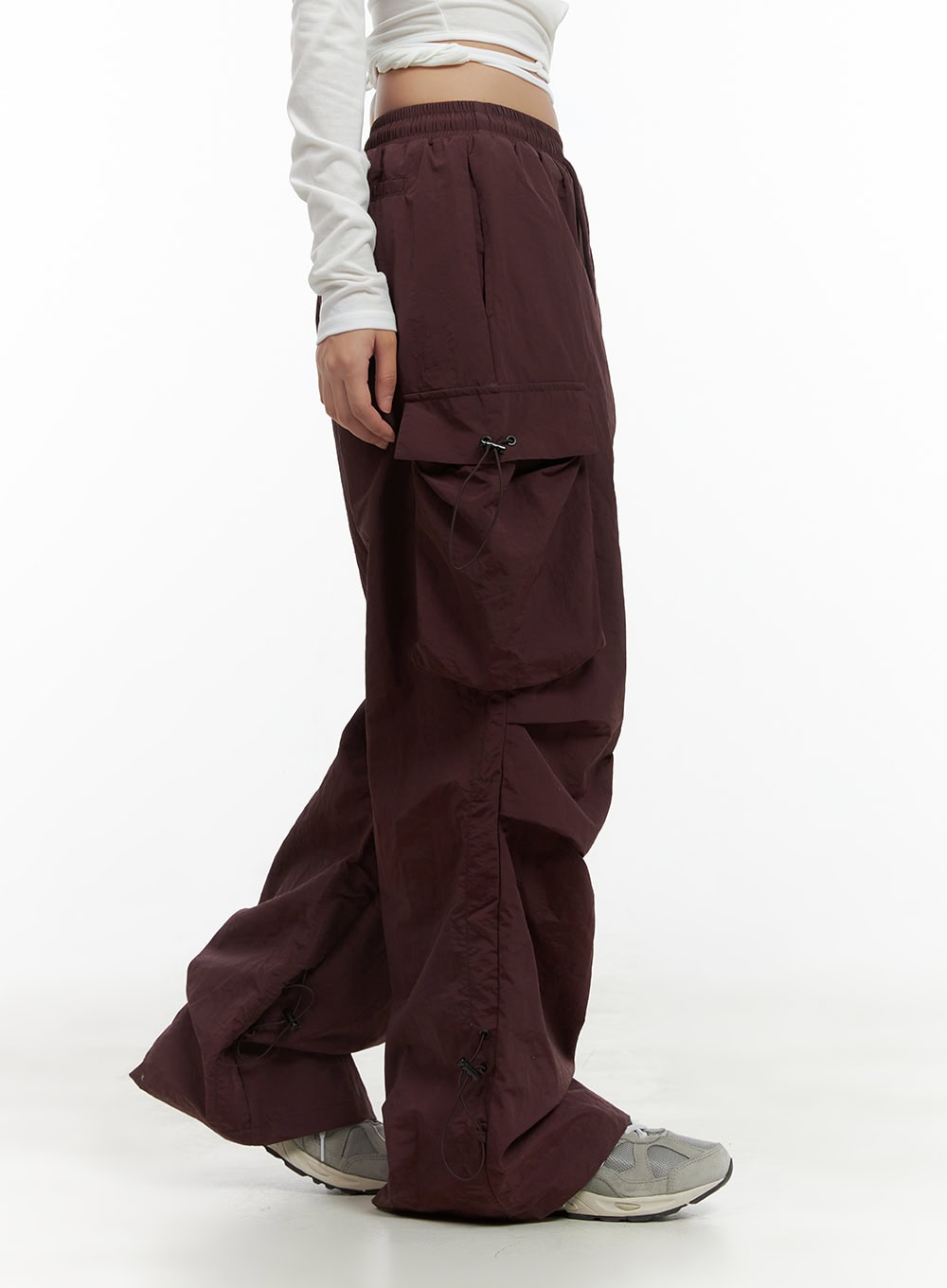 AURALEE オーラリーブラウン カーゴパンツ AURALEEのカーゴパンツ