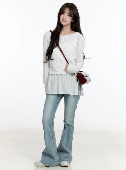lace-ribbon-hooded-long-sleeve-top-cm505