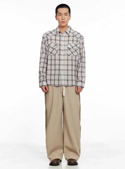 Men's Plaid Shirt IG529