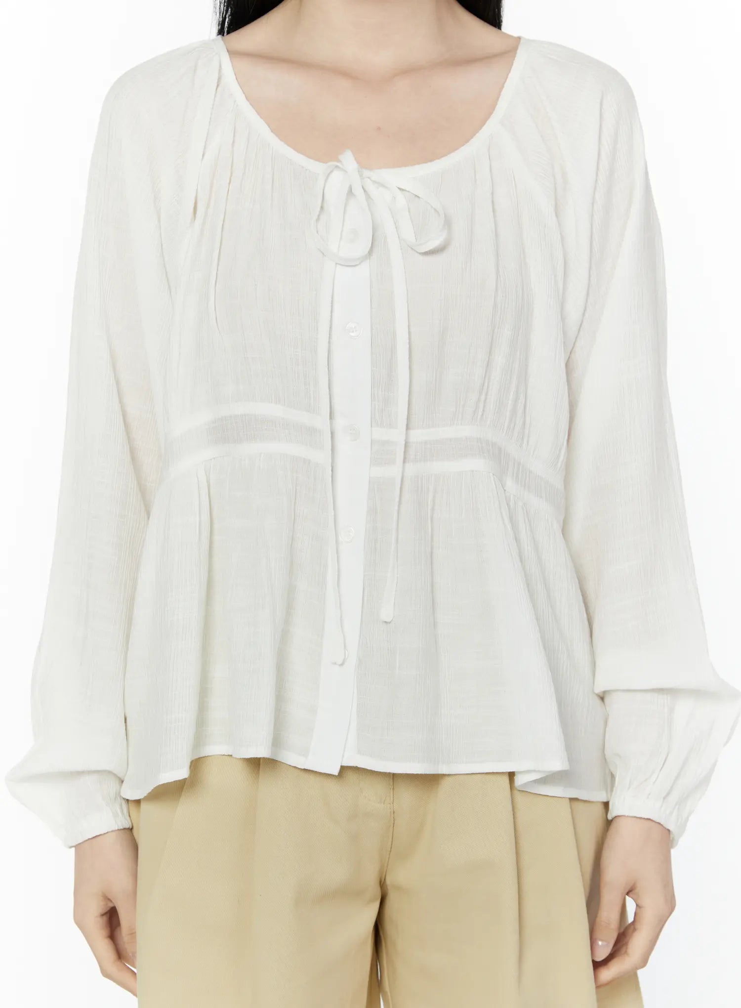 shirred-balloon-sleeve-blouse-iu505