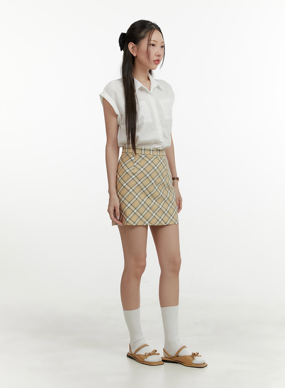 plaid-mini-skirt-oy413