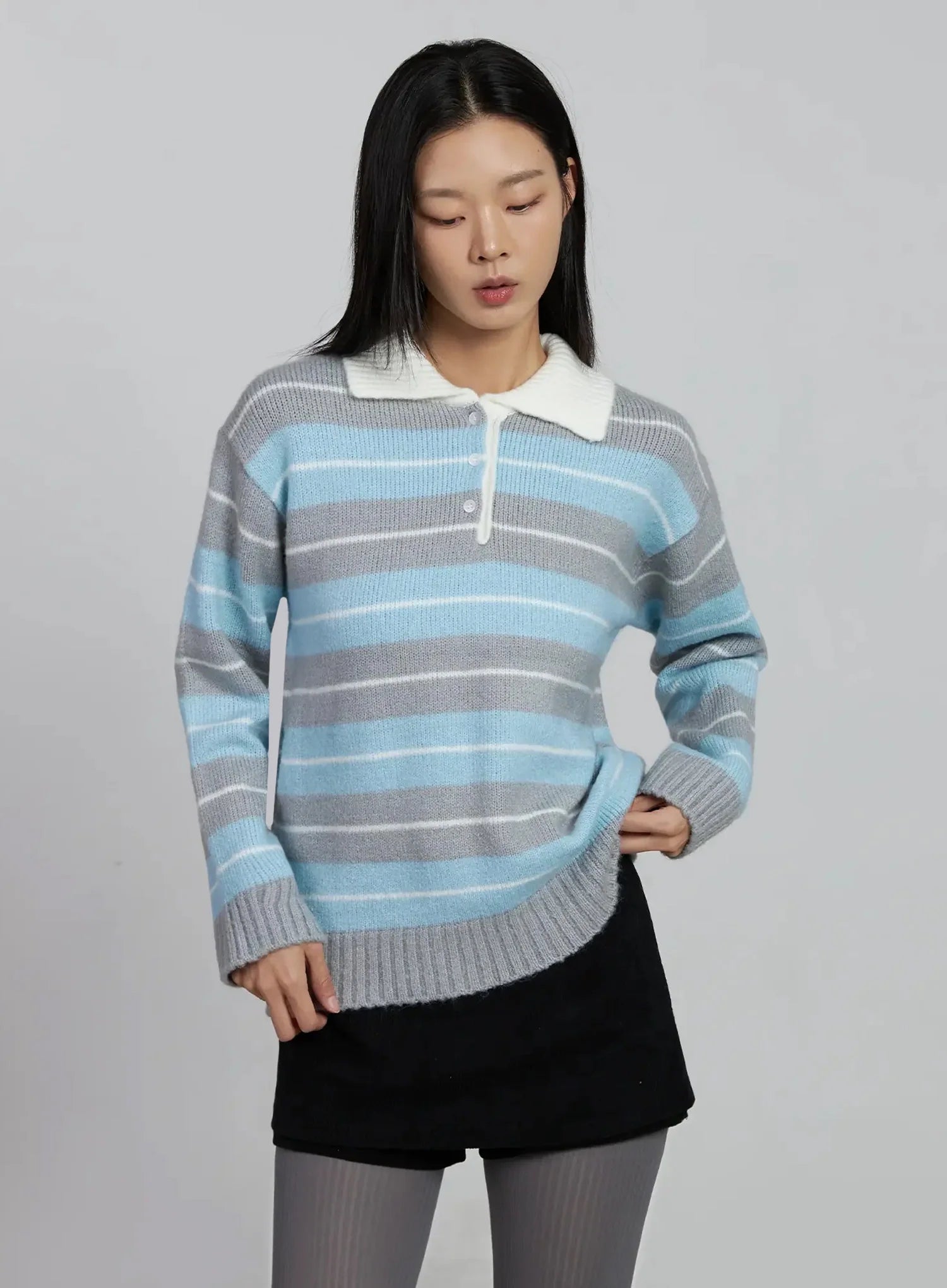 buttoned-collar-striped-knit-sweater-im520