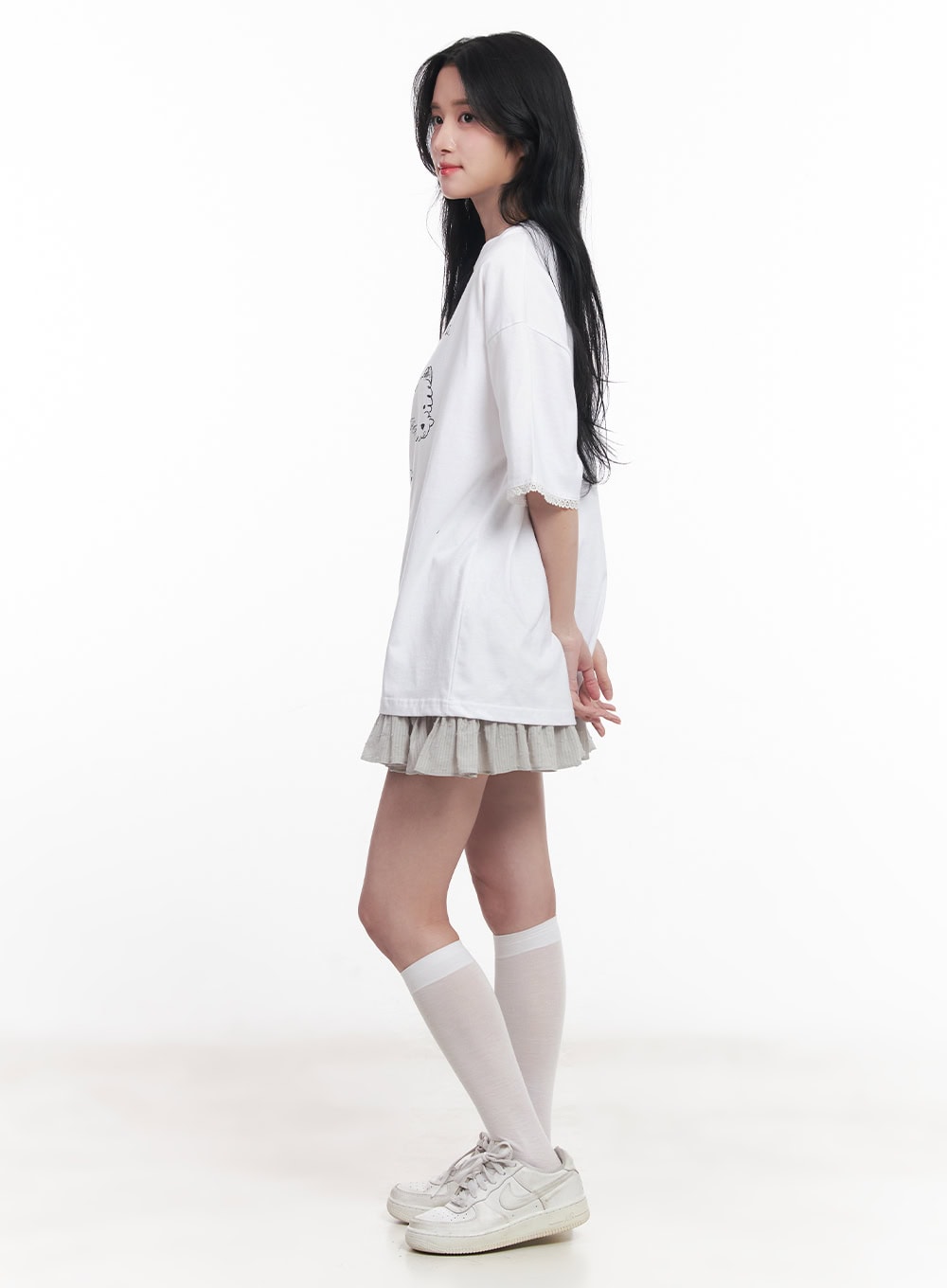 frill-lace-flare-mini-skirt-cy526