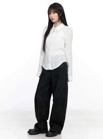 sheer-striped-long-sleeve-shirt-cf523
