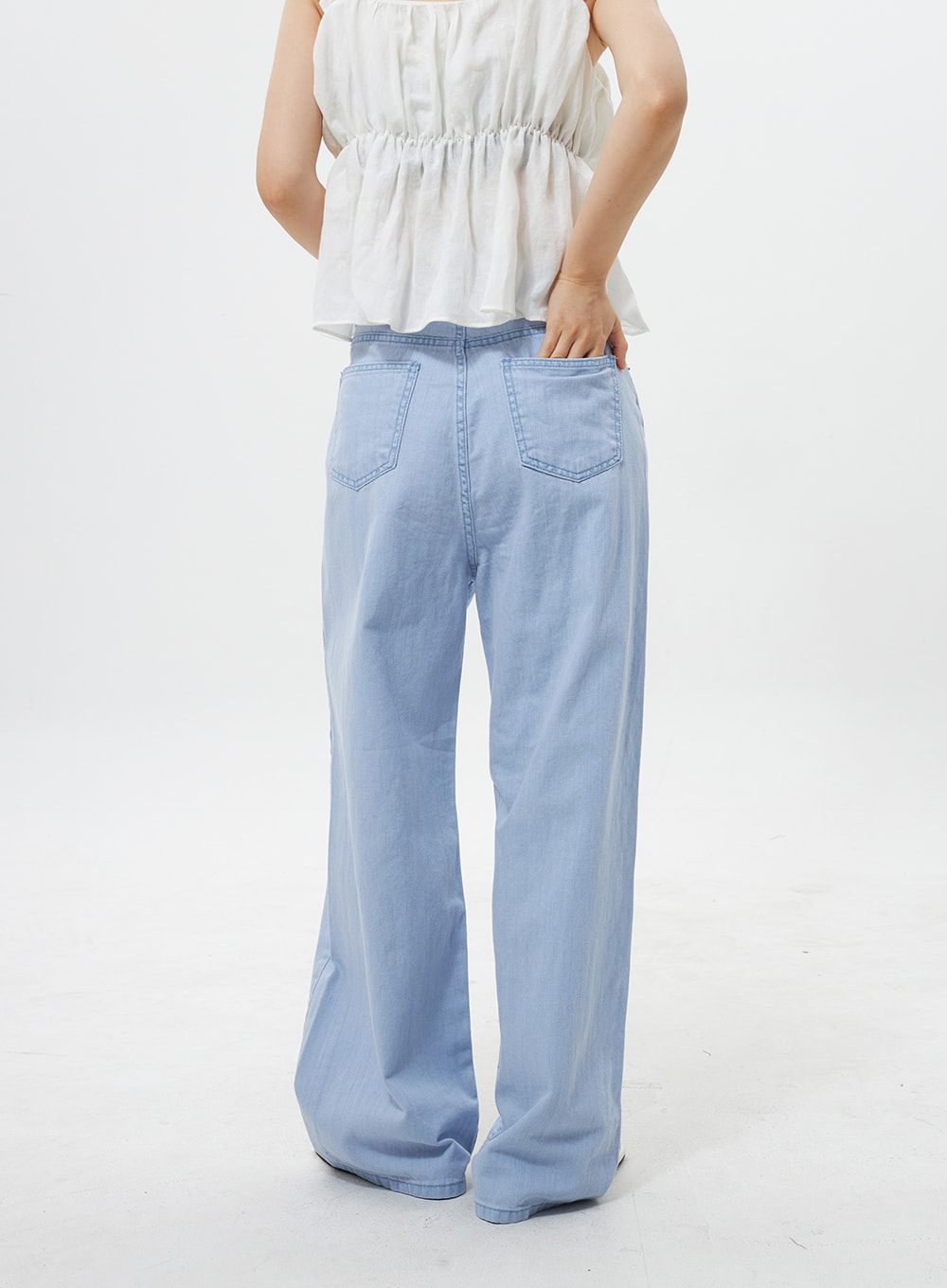 Cotton Baggy Pants OY309