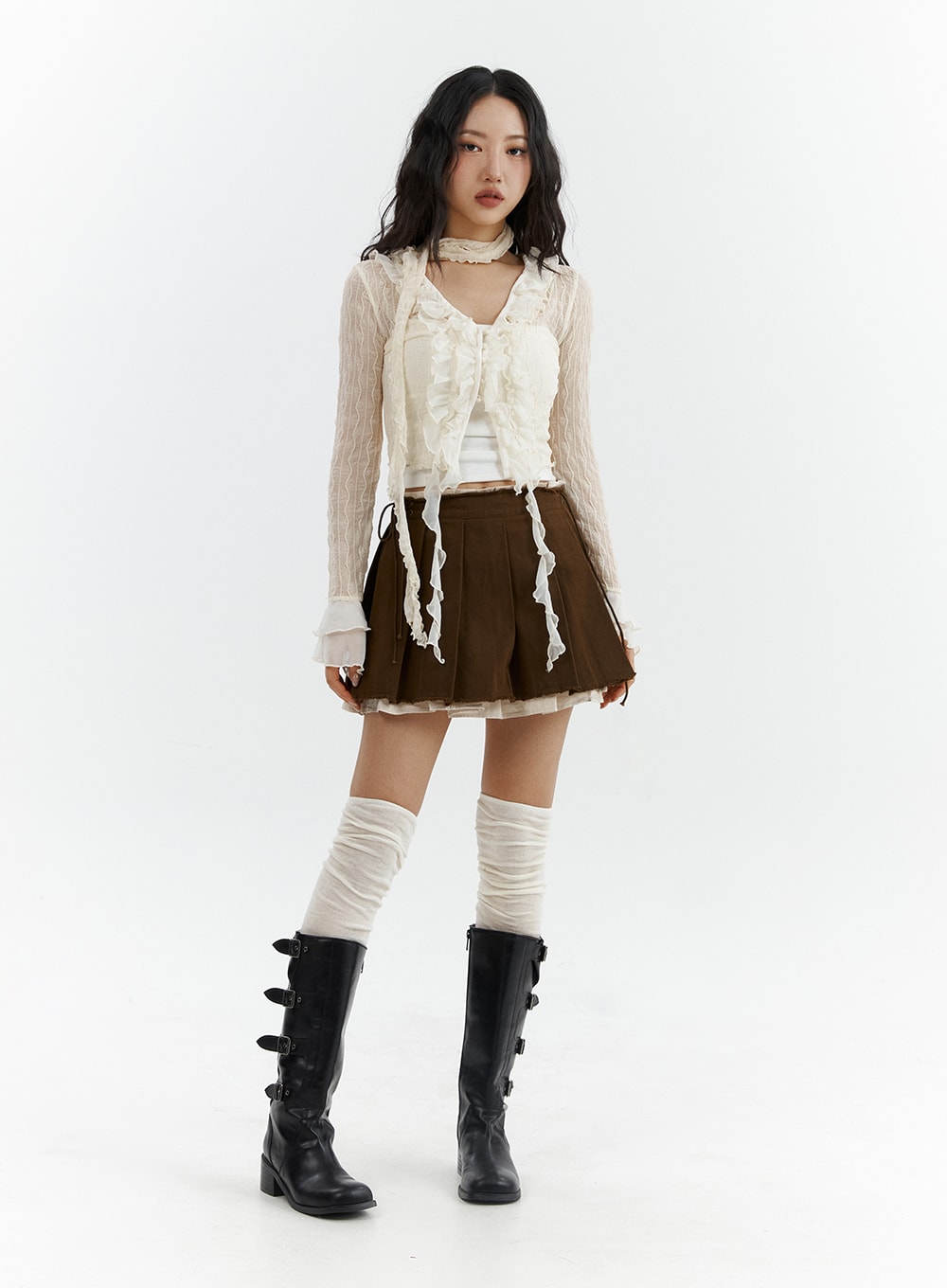 ruffled-tie-front-cardigan-cj425