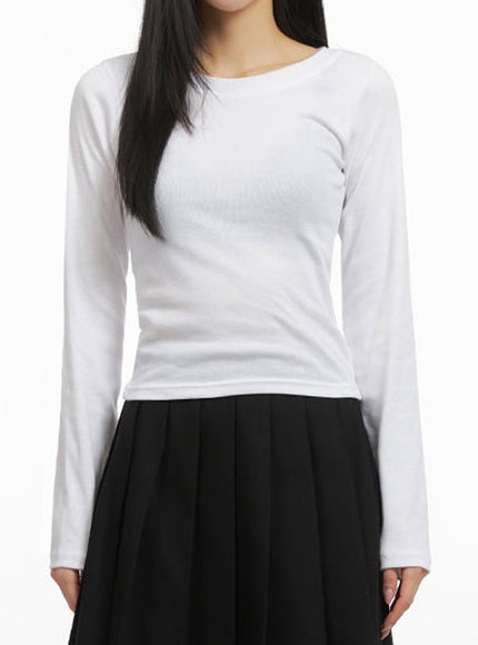 Essential Comfort Round-Neck Top ID431