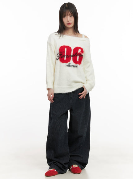 one-shoulder-graphic-fuzzy-sweater-cd425