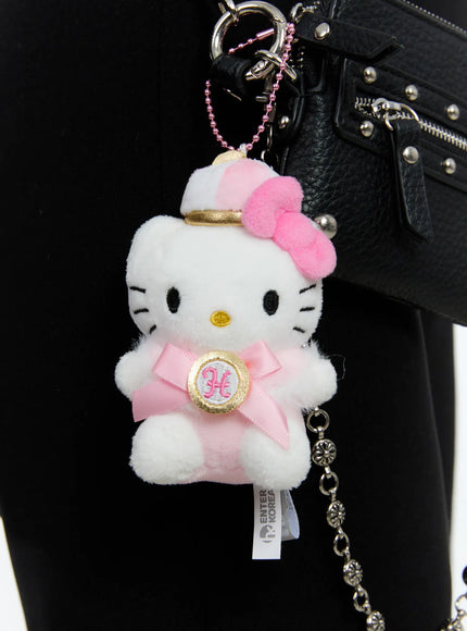 acc-h-crown-kitty-keychain-kc1008 / White