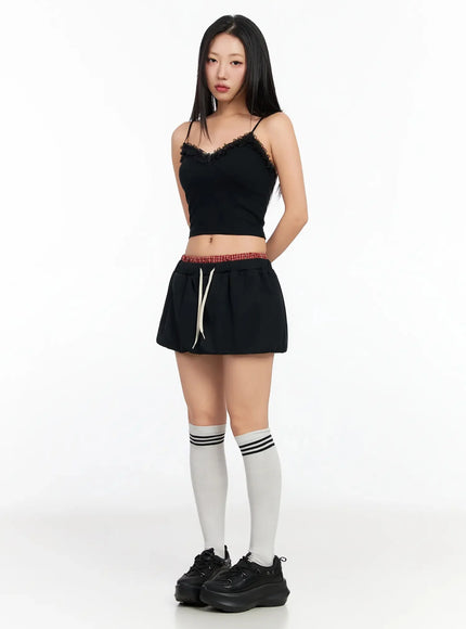 checkered-balloon-skort-ca513