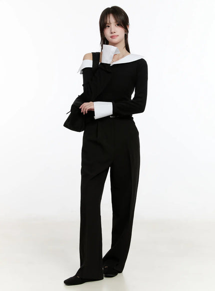off-shoulder-contrast-long-sleeve-top-cm510