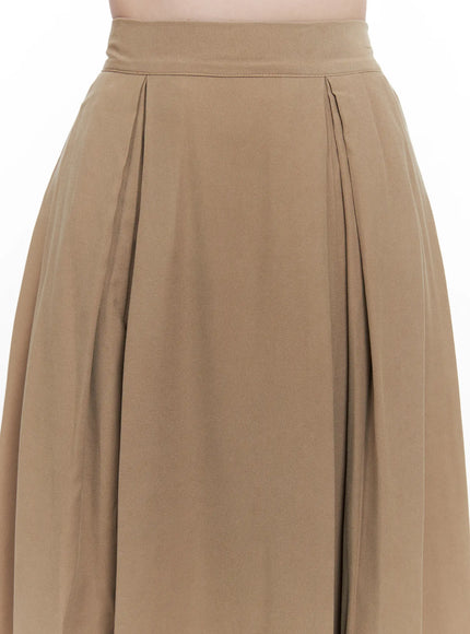 Classic Pintuck Maxi Skirt CO531