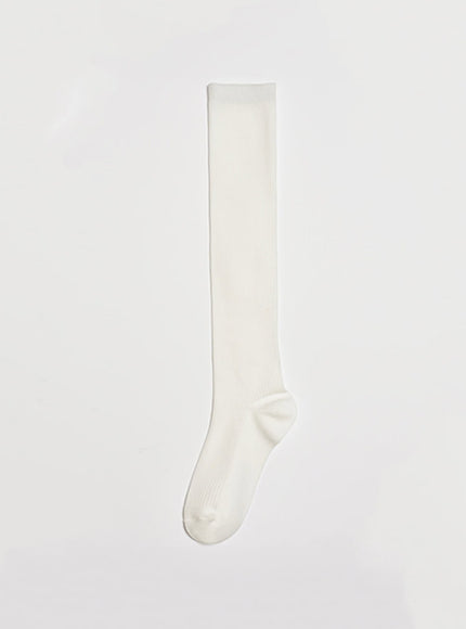 lingling-knee-socks-ia521 / White