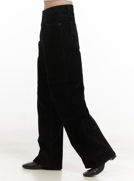 Soft Touch Fleece-Lined Wide-Leg Pants CJ515