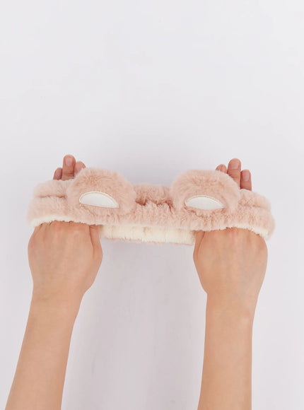 Fluffy Teddy Bear Headband IM527