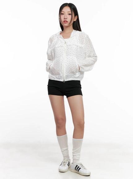 polka-dot-ruffle-windbreaker-cl521