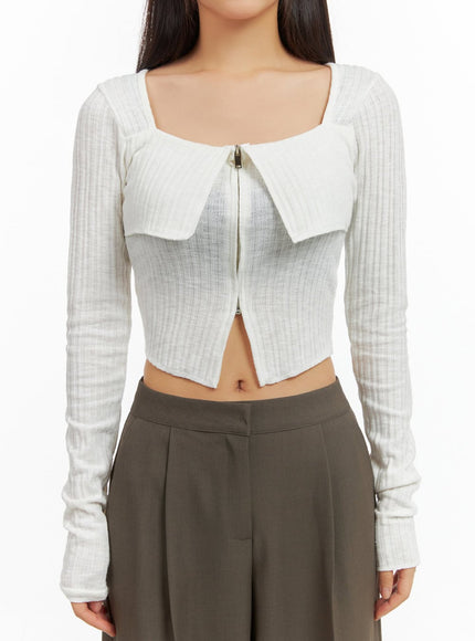 slit-zip-up-square-neck-crop-top-is402