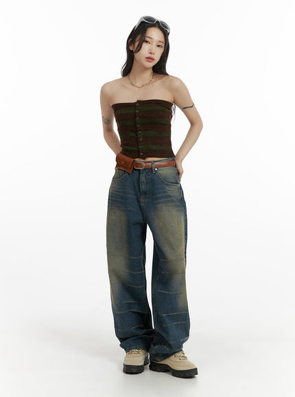 scratch-textured-baggy-jeans-cm405