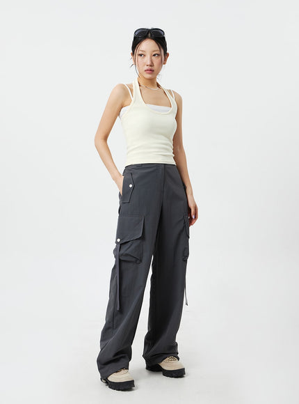 Haut en tricot à bretelles CM324