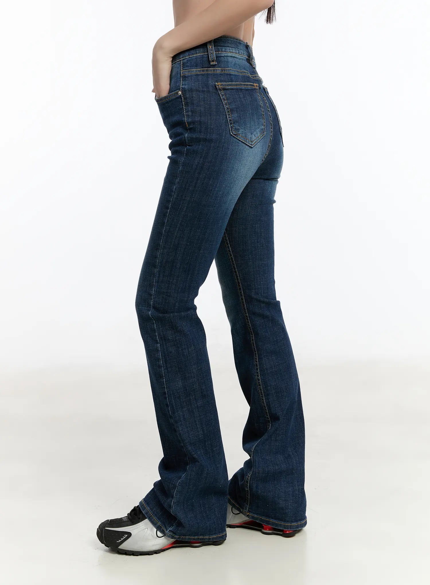 Love High Waist Bootcut Jeans CM511