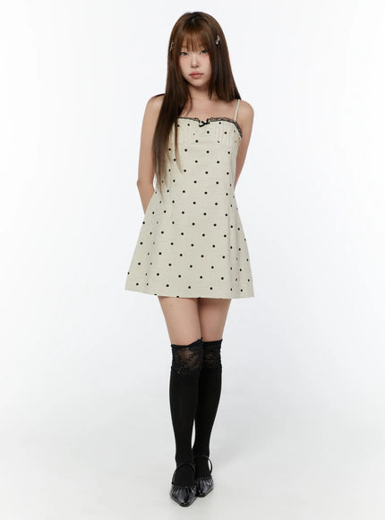 polka-dot-lace-mini-dress-cy518