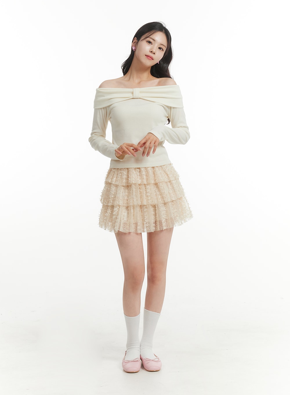 lace-frill-mini-skirt-of428