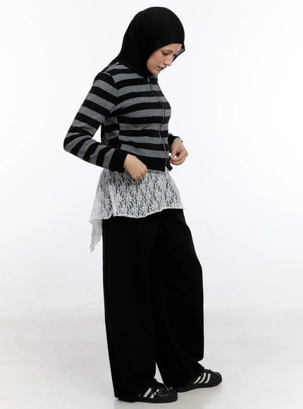 lace-layered-wrap-skirt-cs524